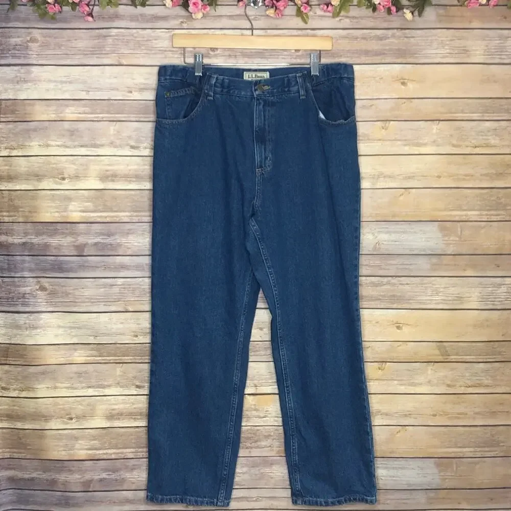Vintage L.L.Bean Relaxed Fit Jeans - Picture 1 of 6